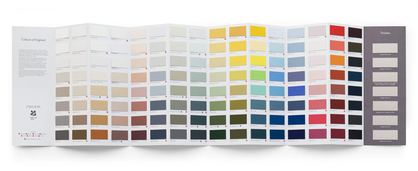 Little Greene kleurenwaaier