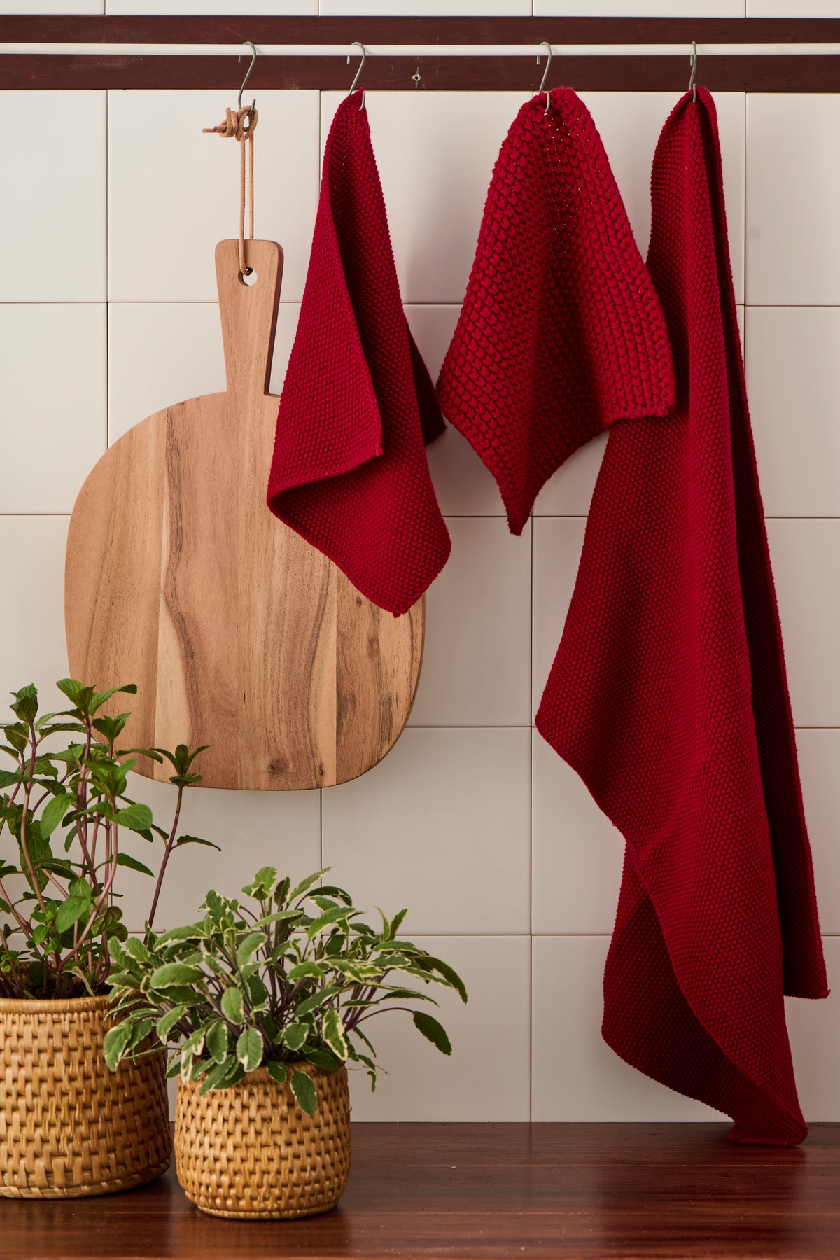 Handdoek gebreid | Mynte