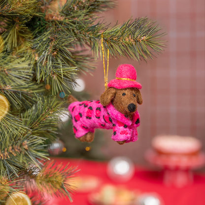 Teckel Panter roze